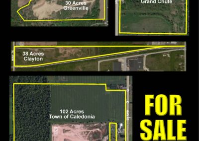 Wieckert Real Estate, Appleton Wisconsin, Fox Valley real estate, commercial land tracts for sale, acreage for sale, land for sale, vacant land for sale,land for sale near me, Farms for sale, outagamie county land for sale
